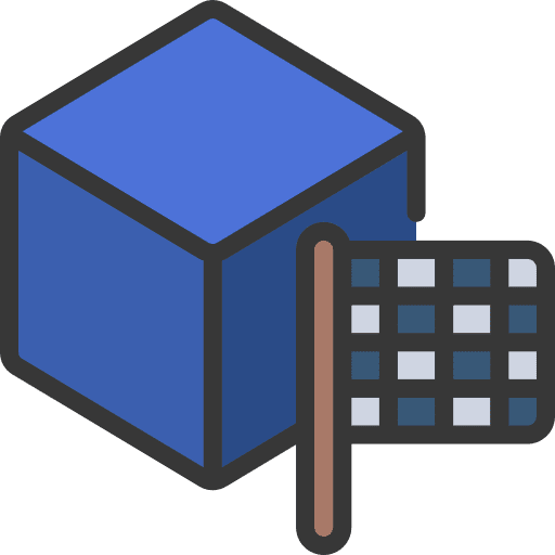 Finalize finalize shapes block icon