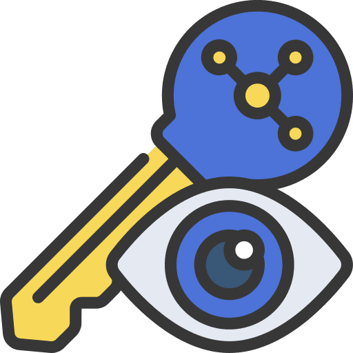 Public key cryptography key public icon