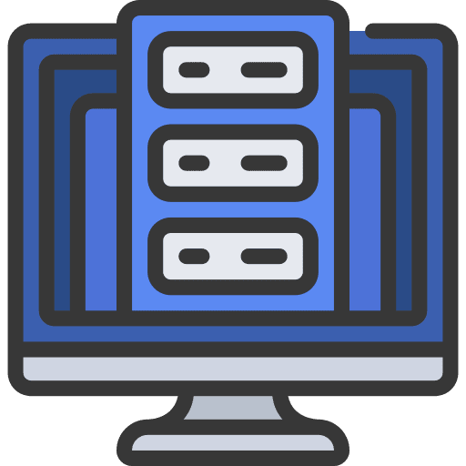 Supercomputer computer monitor supercomputer personal computer icon