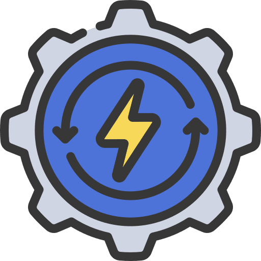 Energy saving energy energy saving electronics icon