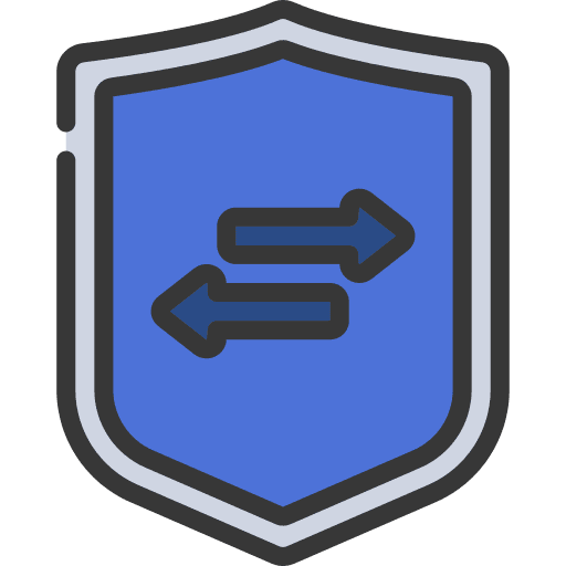 Transaction verified protected protection icon
