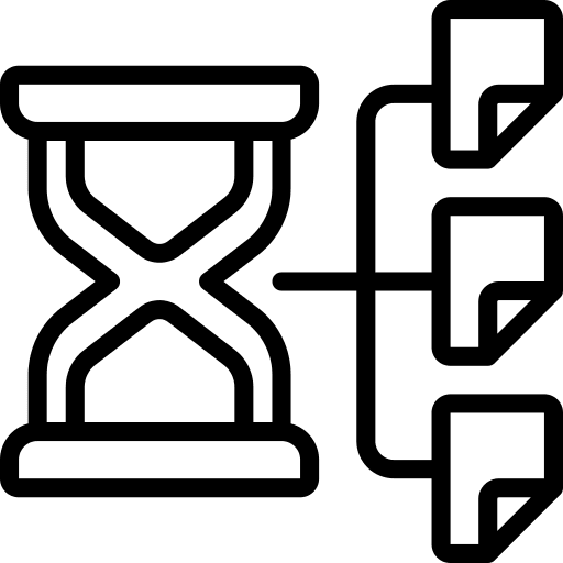 Pending tasks task planning process prediction icon