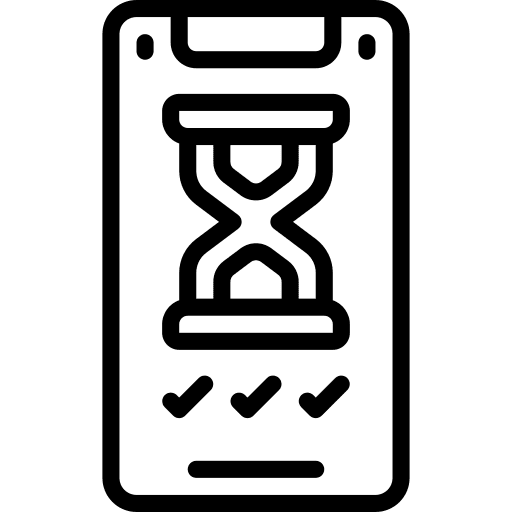 Smartphone smartphone electronics time and date icon
