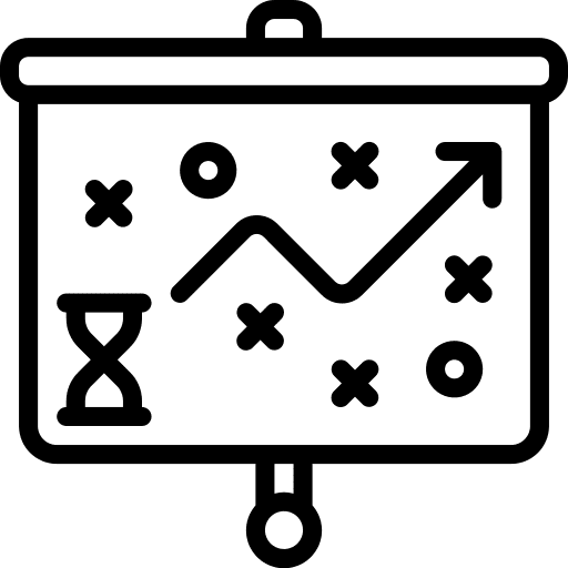 Time planning tactics time and date time planning icon