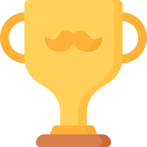 Trophy kid and baby best dad fathers day icon