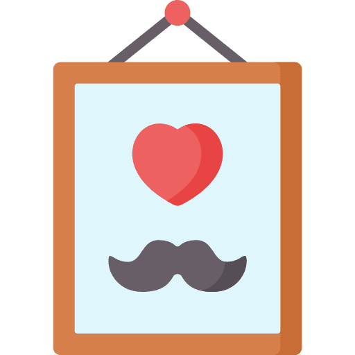 Fathers day kid and baby celebration gift icon Fathers day kid and baby celebration gift icon