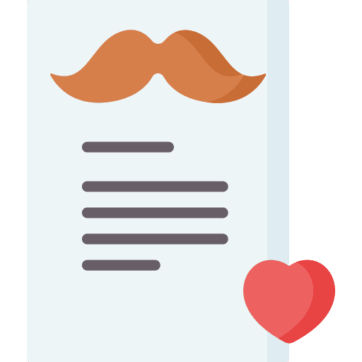 Fathers day love dad letter icon Fathers day love dad letter icon