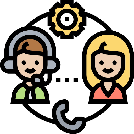 Customer chat customer communications icon