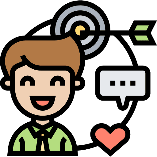 Customer customer satisfaction man happiness icon