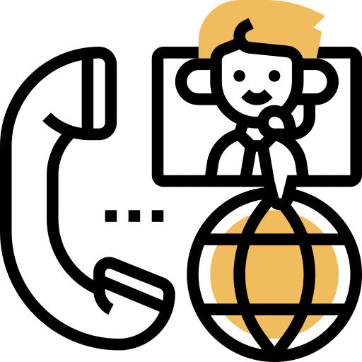 Customer service contact people consult icon Customer service contact people consult icon