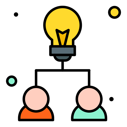 Creation idea imagination user icon