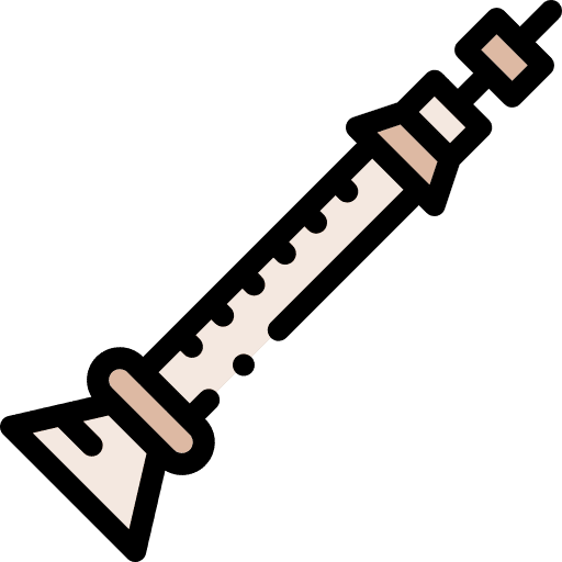 Chirimia music and multimedia wind instrument flute icon Chirimia music and multimedia wind instrument flute icon