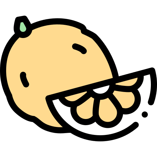Lime diet vegan food icon