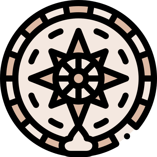 Maya native american mexican maya calendar icon Maya native american mexican maya calendar icon