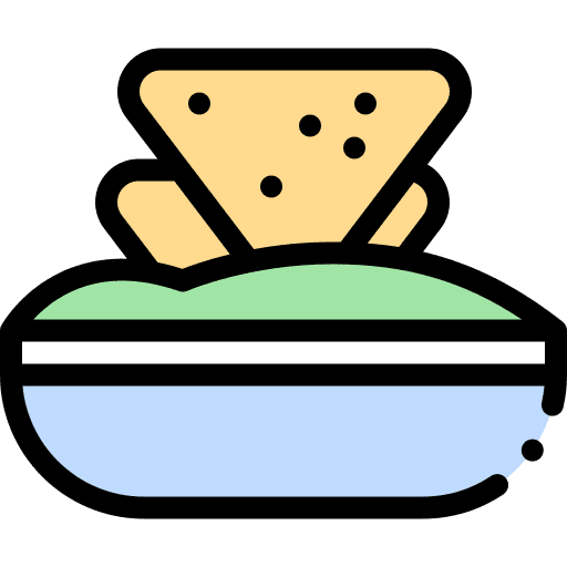 Nachos guacamole mexican food cultures icon Nachos guacamole mexican food cultures icon