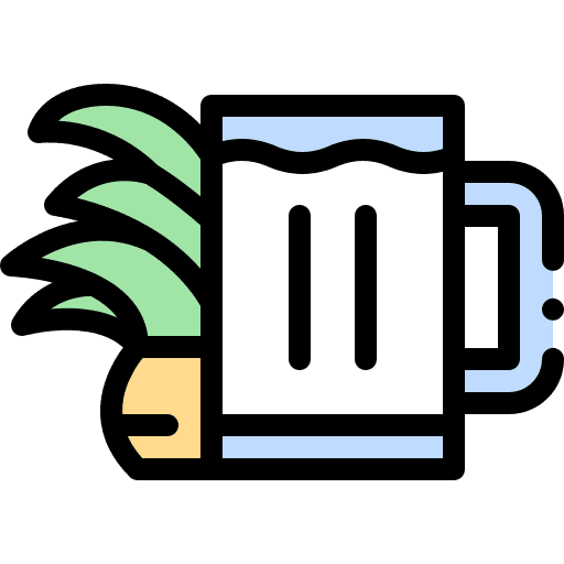 Pulque jar food drink icon Pulque jar food drink icon