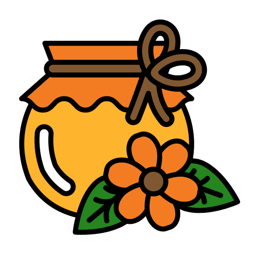 Honey jar conserve farm honey icon Honey jar conserve farm honey icon