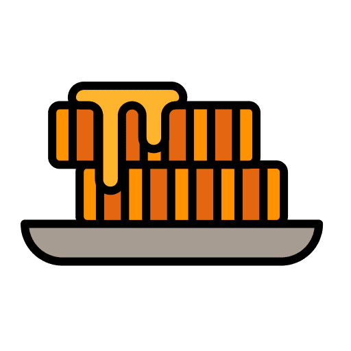 Honeycomb beehive sweet food and restaurant icon Honeycomb beehive sweet food and restaurant icon