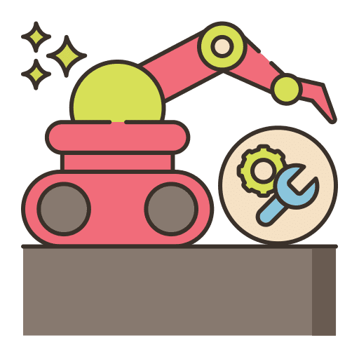 Machines construction and tools machines home repair icon