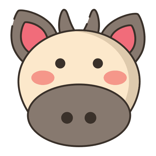 Cow farming smart farm animals icon