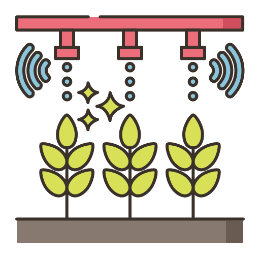 Farming field farming farm house icon