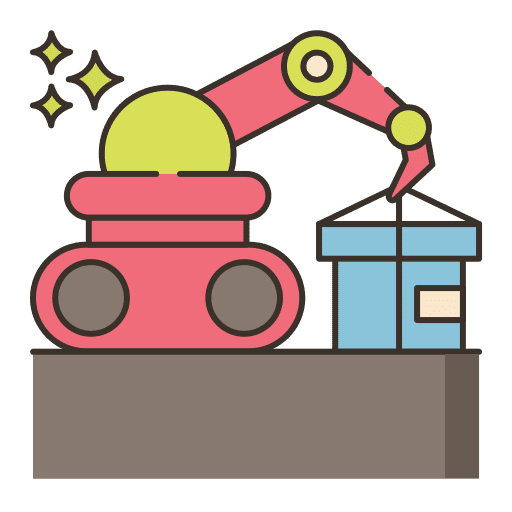 Robotics robot industry robotic icon