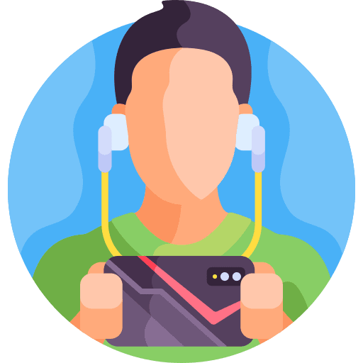 Gamer game controller multimedia video game icon