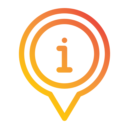 Pin about pin location icon Pin about pin location icon