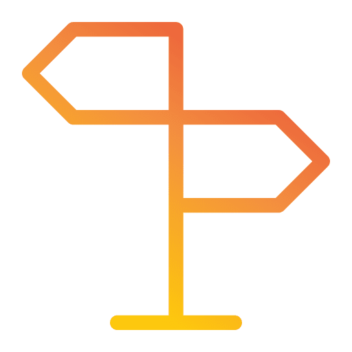 Street sign road sign signaling direction icon Street sign road sign signaling direction icon