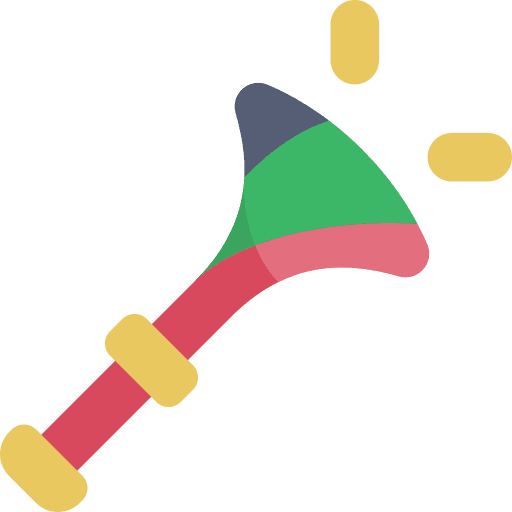 Vuvuzela musical instrument music and multimedia cultures icon Vuvuzela musical instrument music and multimedia cultures icon