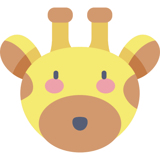 Giraffe fauna animal kingdom mammal icon Giraffe fauna animal kingdom mammal icon