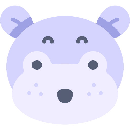 Hippopotamus hippopotamus fauna zoo icon Hippopotamus hippopotamus fauna zoo icon