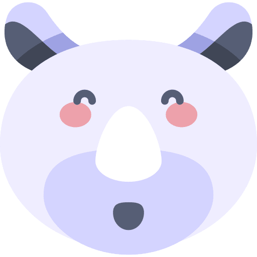 Rhino fauna wildlife rhinoceros icon Rhino fauna wildlife rhinoceros icon