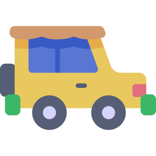 Safari travel vehicle car icon Safari travel vehicle car icon