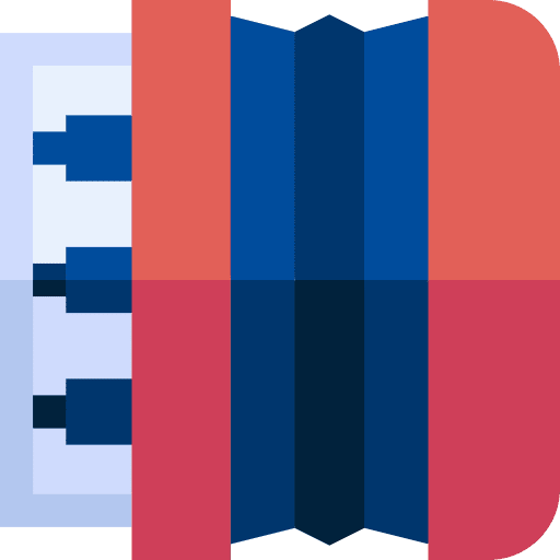 Accordion entertainment classical music and multimedia icon