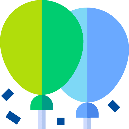 Balloons birthday and party brazil balloons icon Balloons birthday and party brazil balloons icon