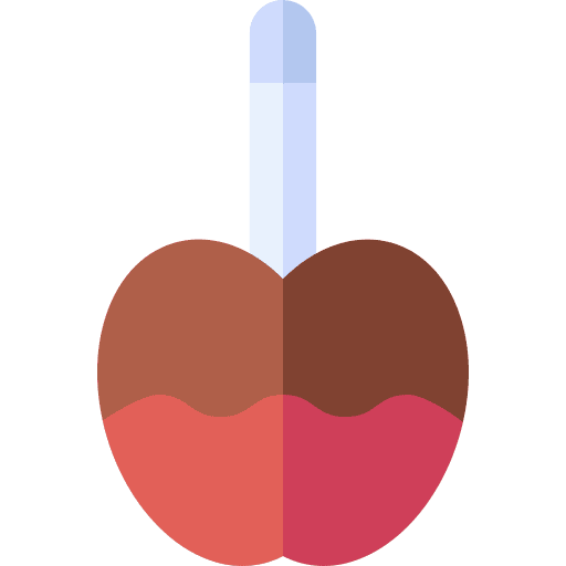 Caramel apple entertainment sweet caramel apple icon