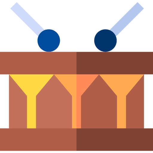 Drum celebration drum musical instrument icon Drum celebration drum musical instrument icon