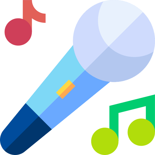 Microphone music technology karaoke icon