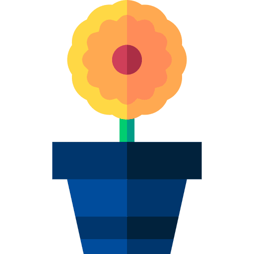 Flower pot blossom flower pot petals icon Flower pot blossom flower pot petals icon