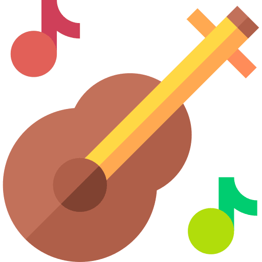 Guitar musical instrument guitar folk icon Guitar musical instrument guitar folk icon