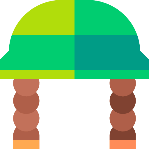 Hat cultures hat girl icon Hat cultures hat girl icon
