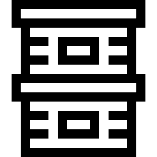 Box data storage archive box icon