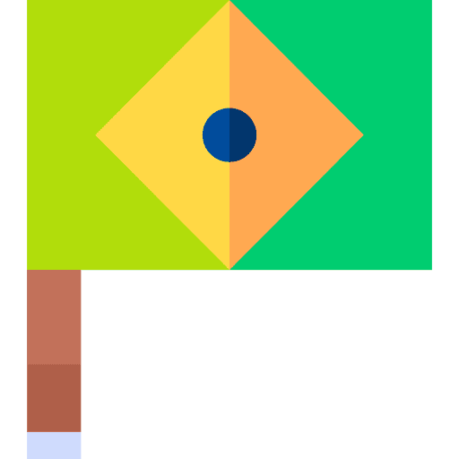 Brazil flags country nation icon Brazil flags country nation icon