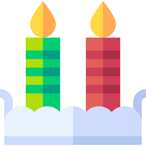 Candles wellness decoration illumination icon Candles wellness decoration illumination icon