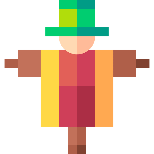Scarecrow rural festa junina agriculture icon Scarecrow rural festa junina agriculture icon