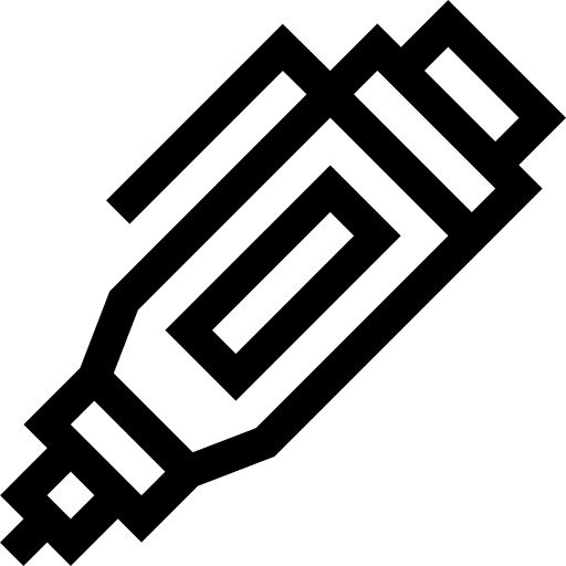 Corrector education stationery writing icon