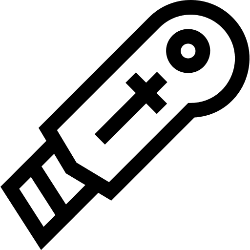 Cutter cutter stationery education icon
