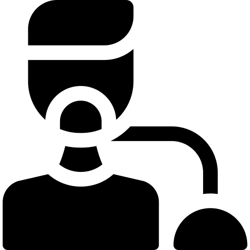 Lack of air covid 19 user symptom icon Lack of air covid 19 user symptom icon