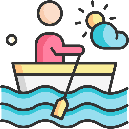 Boat boating hobbies and free time transportation icon Boat boating hobbies and free time transportation icon
